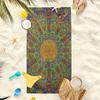 Extra Large Lightweight Mandala Beach Towel, Quick Dry for Pool Beach Travel Camping Modern