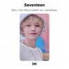 Seventeen SPILL THE FEELS CARAT Ver. UNIVERSAL Official Photocard