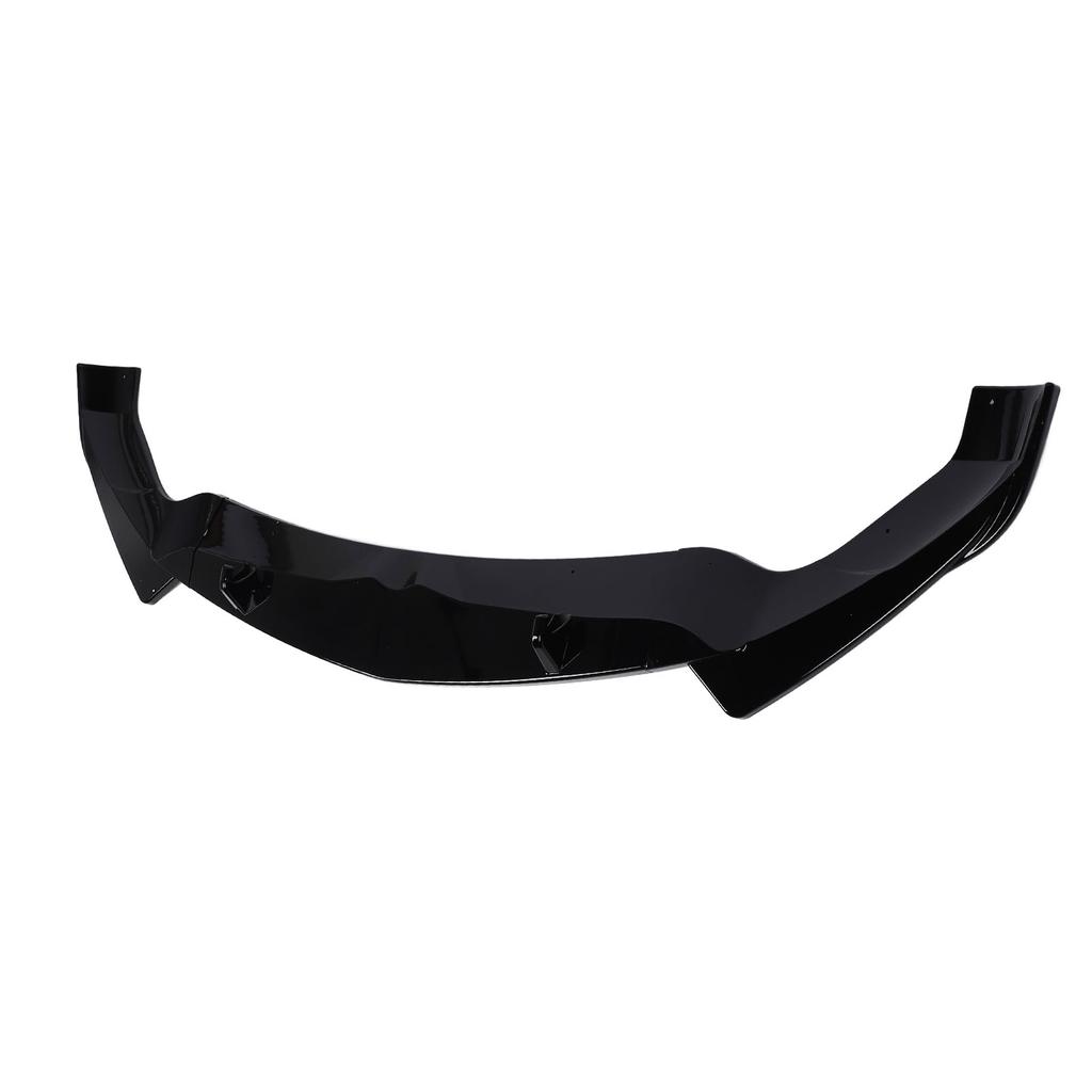Front Bumper Lip Spoiler Glossy Black Sporty Look Front Lip Spoiler Splitter Protector Replacement for Stelvio 2017 and