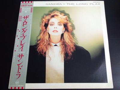 LP Record SANDRA  Long Play 25VB1077PROMO VIRGIN 1986 Japan Dance  Electronica Used