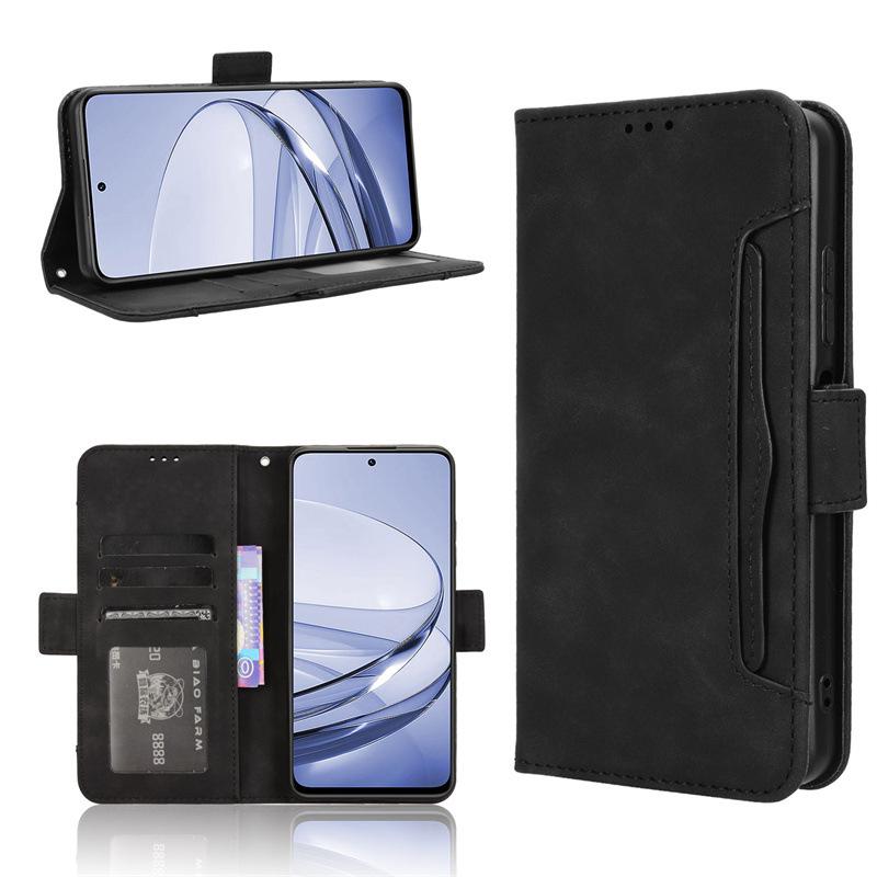 Leather Flip Case with Multi-Card Slots for ZTE Axon 60/Blade V60 4G
