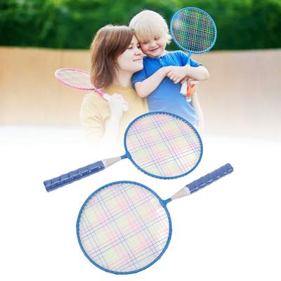 Kinderen Badminton Racket Set Lichtgewicht Gemakkelijke Grip Badminton Rackets voor School Buiten Achtertuin Spellen