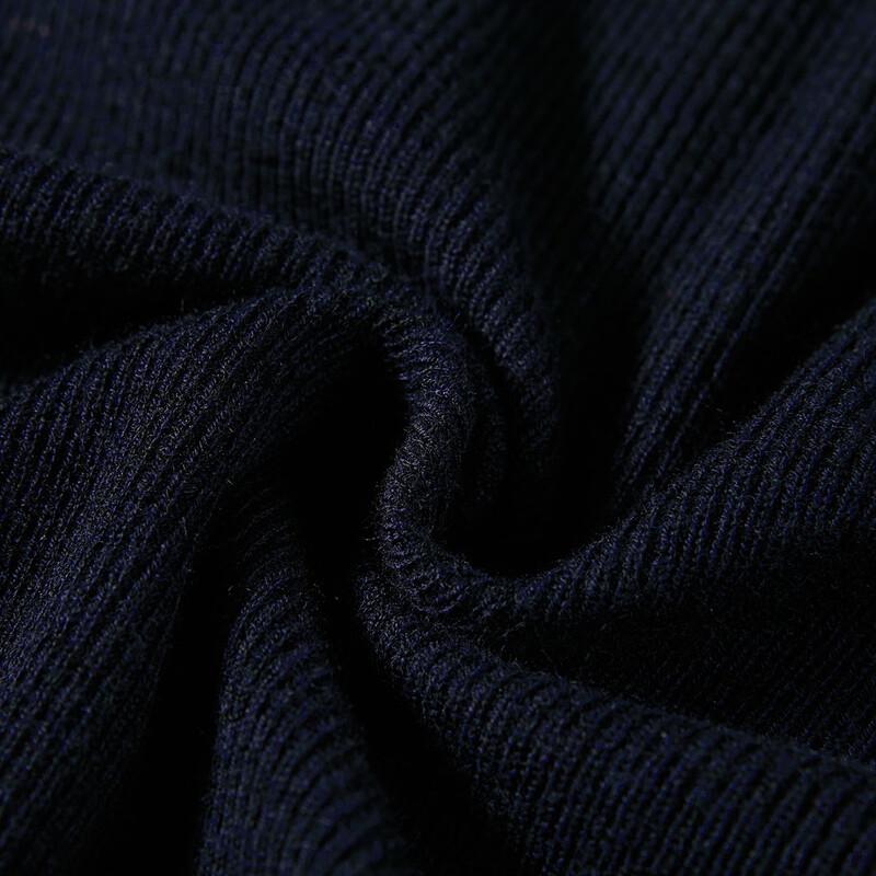 French Style Lapel Contrast Knit Cardigan