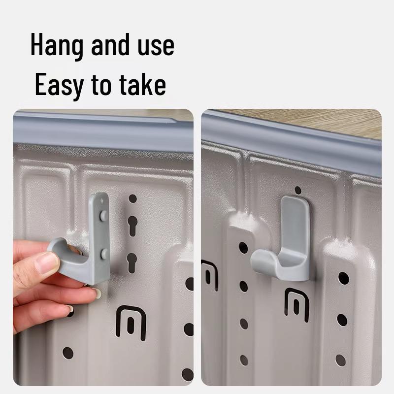 Elementary School Desk Backpack Hook - No-Punch Side Hook for School Supplies