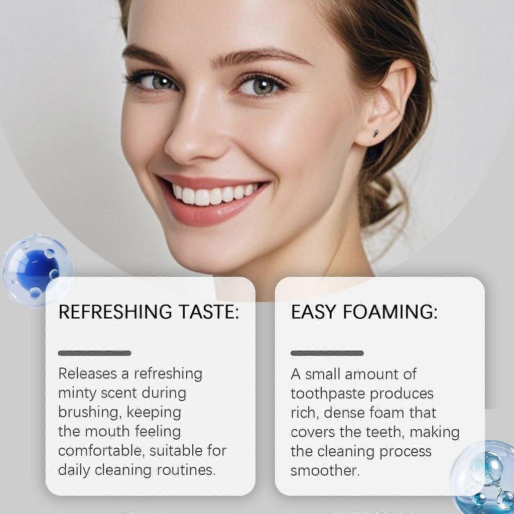 7.5% Hydroxyapatite Toothpastes for Enamel Protection and Tooth Strengthening, 7.5% Nano Hydroxyapatite Toothpaste White Tooth Repair, Gentle Mint, Fr