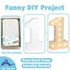 91,5CM Riesige LED-Zahlen-Lichtrahmen 1. Geburtstag Party Dekoration Kinder Hochzeit 30. 50. 60. Geburtstag Partyzubehör Babyparty
