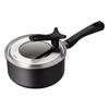 Kai Brand KAI Lightweight One Hand Pot 18cm Gas Fire IH Compatible with Lid PFOA PFOS Free KHS DW5643