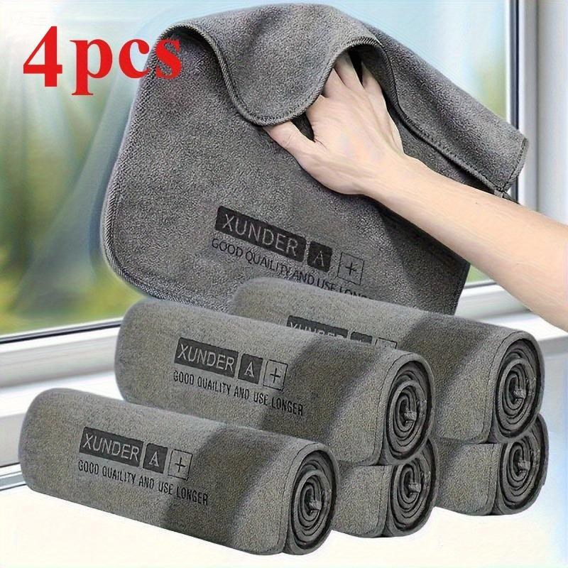 

4PCS Cleaning Tablecloths, Dishcloths, Car Towels, Quick Drying Cleaning Cloths, Suitable for Household Kitchen Use and Car Use