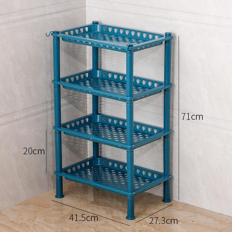 Multi-layer Storage Rack for Kitchen and Bathroom