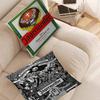 Classic Jagermeister Tin Sign Bar Pub Decorative Room Aesthetics Pillow Case Home Decor Bedroom Sofa Bed Couch Pillow Cover