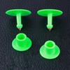 100Pcs Plastic Livestock Ear Tags 1-100 Sequential Numbering Foolproof One-Piece Design for Cattle Goats Pigs Animal Farm Use