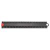 0-300mm Aluminum Alloy Ruler Simple Design Stationery Ruler Portable Metal Ruler  Office School Use