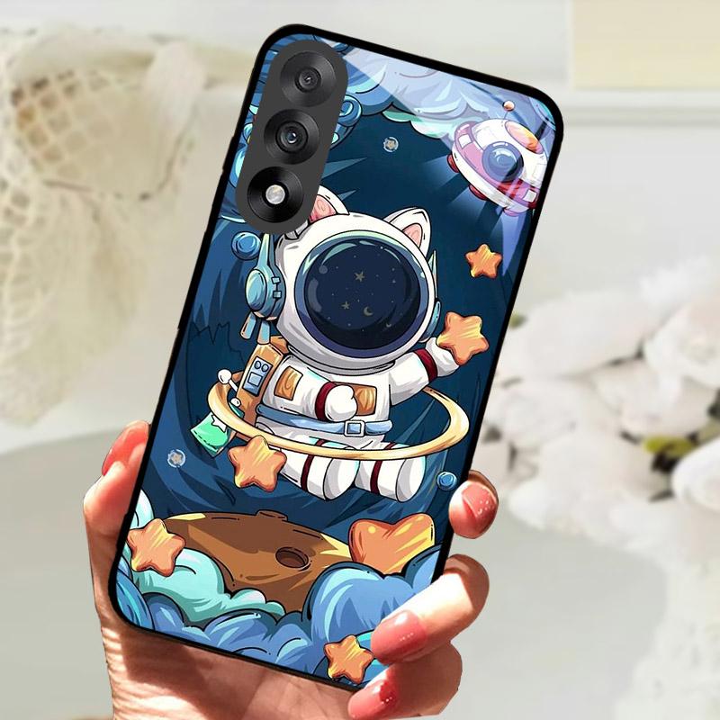 För OnePlus Nord 5 5G Stötsäker Mobilskal Härdat Glas Baksida För OnePlus Nord5 Capa Bumper Fundas Skyddande Skal
