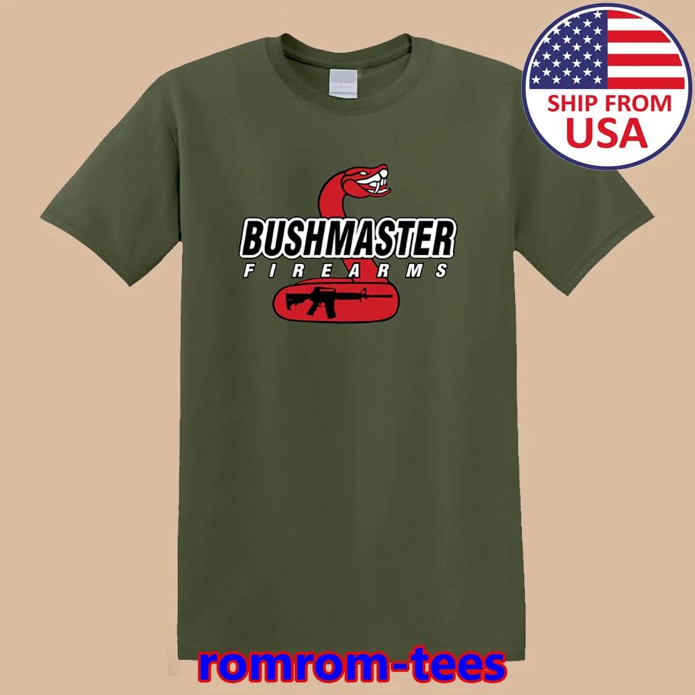 Bushmaster Guns Firearms Army Green Size S-5XL 2XL