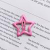 10pcs Colorful Star BB Hair Clips Girls Y2K Cute Star Barrettes Women Simple Metal Snap Clip Headdress Hair Jewelry Accessories
