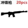 Militare WW2 Arma Pistole Soldato MOC 57899 58247 SWAT Città Playmobil Mini Action Figure Parti Esercito Blocchi da Costruzione Mattoncini Giocattoli