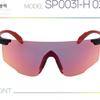 Adidas Okulary przeciwsłoneczne sportowe Sp0031 02l soczewki lustrzane