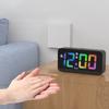 New Creative Book Alarm Clock Intelligent Colorful LED Light Smart Clock Luxury Digital Electronic Alarm Clock Home Accessories