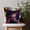 Games Cushion Cover Comfort Soft Pillowcase Sofa Omori Living Room Home Gift Office Decor Protective Covers