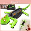 Wireless Remote Control Wall Climbing Lizard Toy With Led Design For Kids