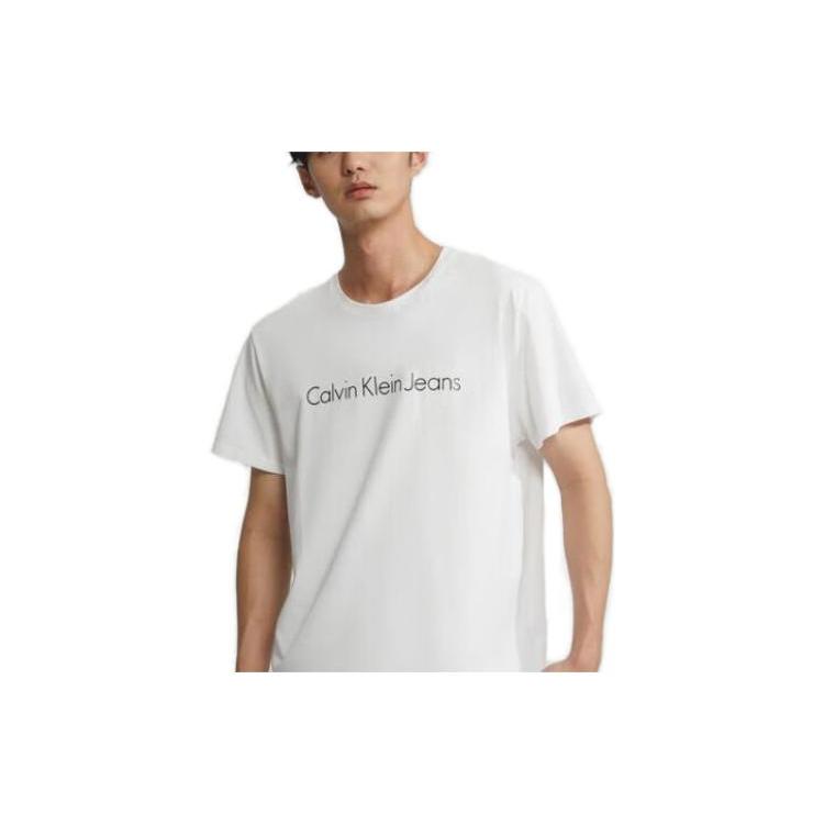 Calvin Klein T-Shirts Men's Crew Neck Moderate Straight Fit J315042