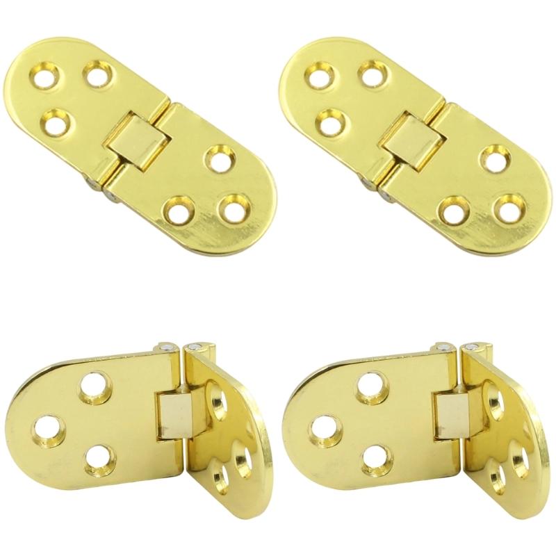 Strong 180 Degree Full Rotation Hinge Furniture Hardware Tool Easy Installation Cabinet Hinge set for Compact Space