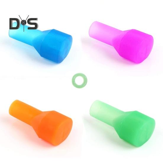 Bite Valve Replacement Hydration Pack Mouthpiece with 2 Hose Connector Shut/On Off Valve And O-Ring Replacement Parts Accessories