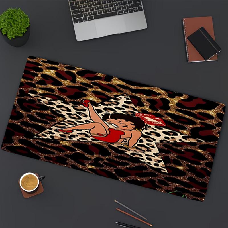 Betty Boop Print Mouse Pad, for Keyboard Pad Laptop PC Mat for Office Home Use, Desk Decor, Perfect Birthday Gift for Gamers