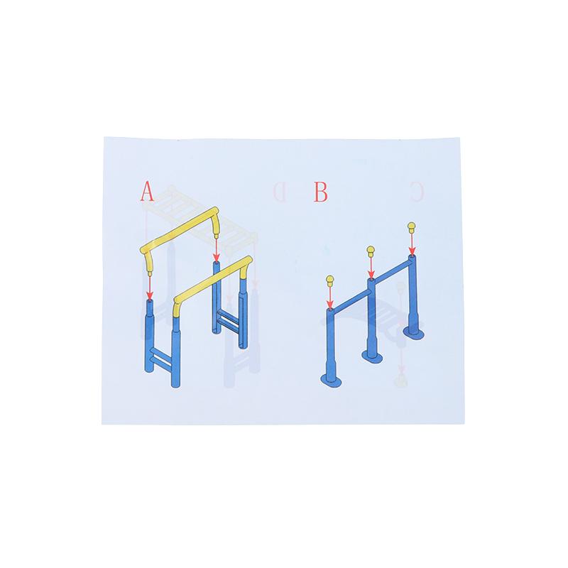 1/12 Puppenhaus Park Fitnessgeräte Modell Puppenhaus Simulation Sportszene Ornament Mikro Szene Bau Requisiten Rollenspielzeug