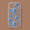 Flower Bud pattern Phone Case Transparent soft For iphone 11 13 12 14 x xs xr pro max mini plus