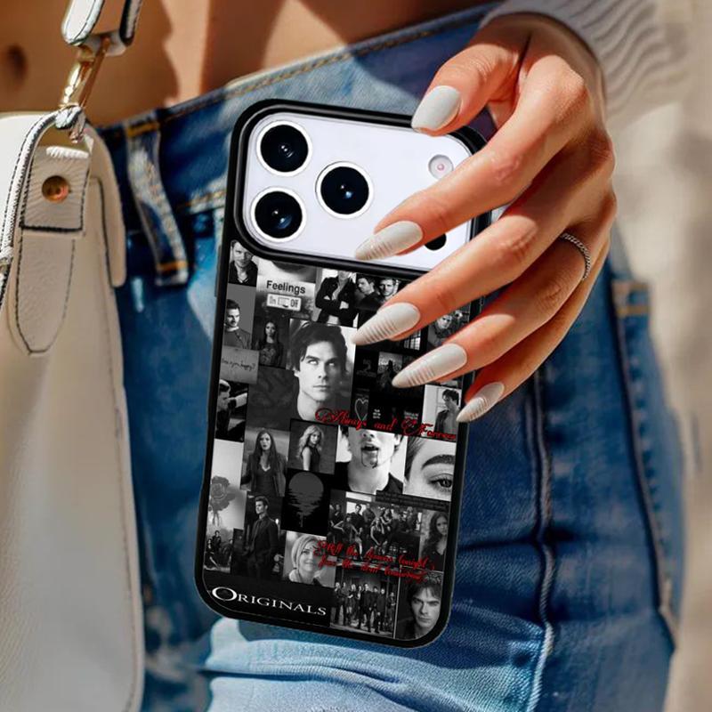 The Originals Vampire Diaries Soft Phone Case For iPhone 17 Air 14 15 13 12 Max Cover For Apple 16e 11 Pro Max Plus Coque