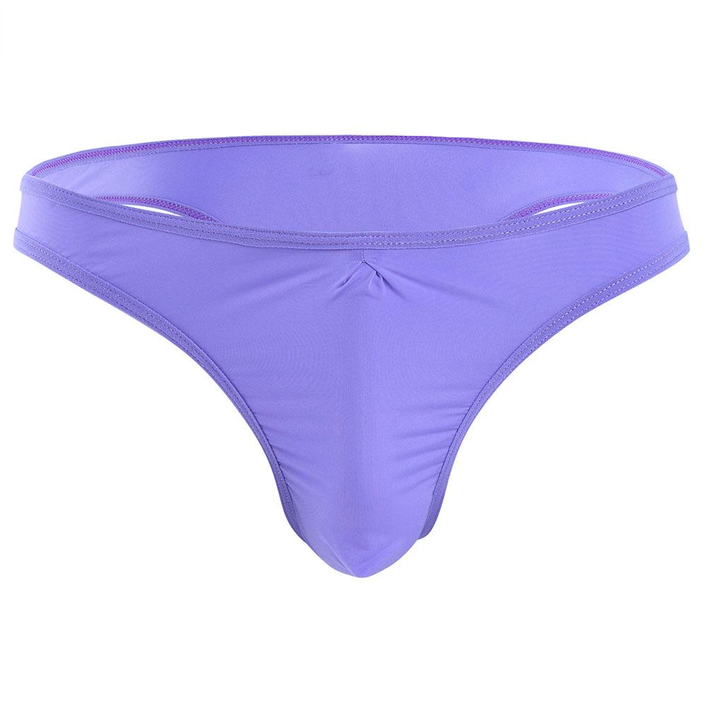 Buy Men's Lingerie Ruched Bikini Briefs Underwear Underpants Bulge with ...