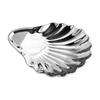 Fluted Shell Dish with Edges Versatile Stainless Steel Conch Serving Elegant for Everyday