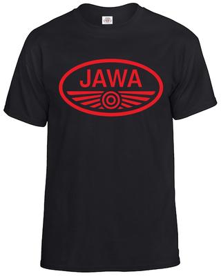 Jawa Tričko Logo Motorka Motocykl Pánské Vtipné Novinka Retro Vintage Tričko Top