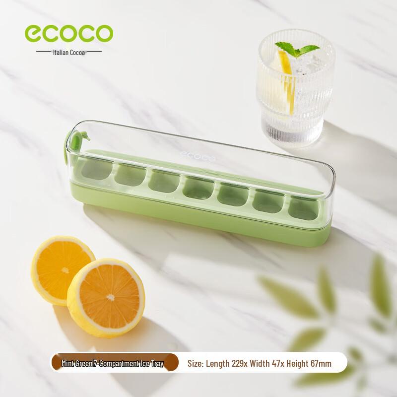 ecoco Food Grade Silicone Ice Molds Wilderness Green