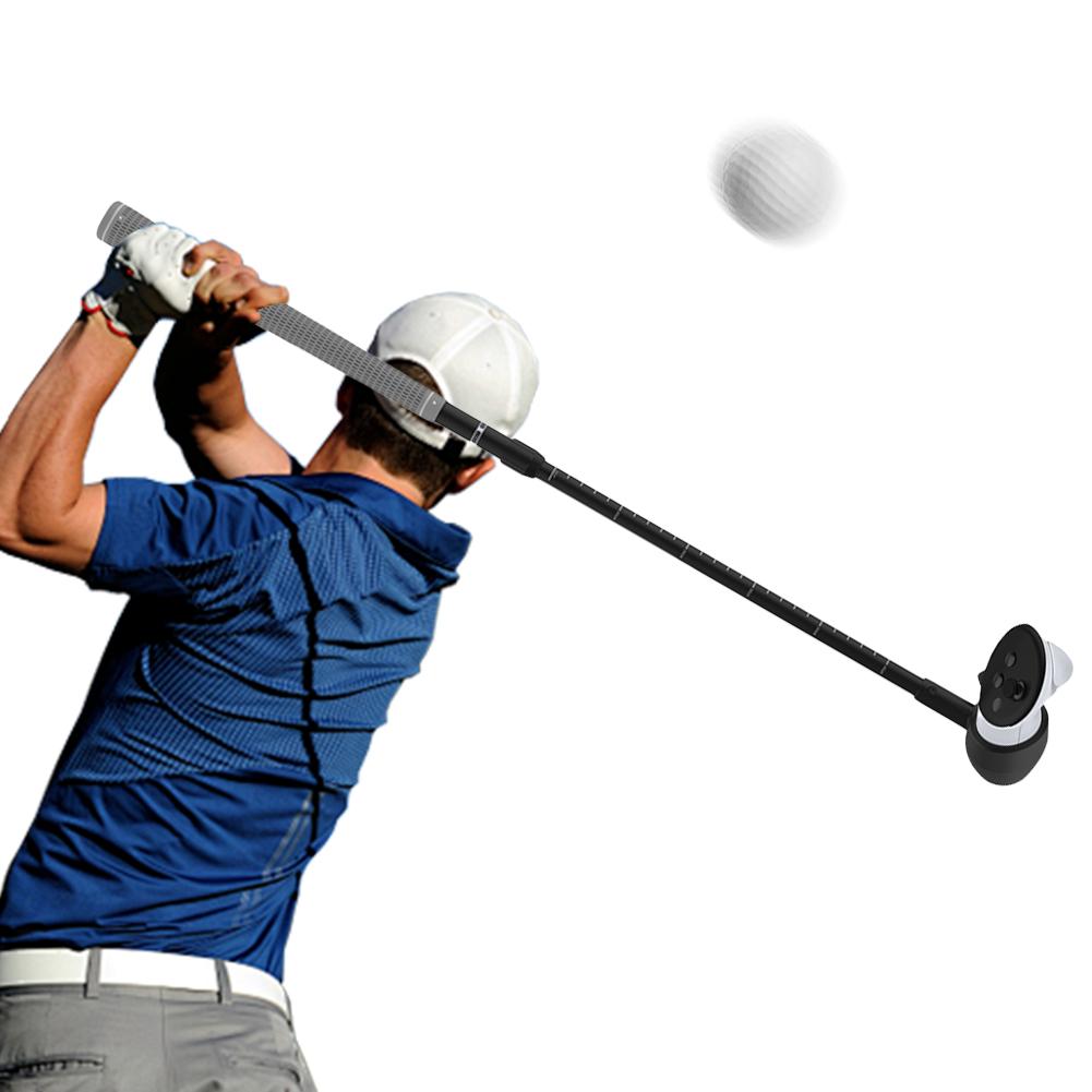 VR Golf Club Realistic VR Golf Simulator Handle Non-Slip 80 Degree Keep Tracking for Meta Quest 3S/Quest 3/Quest 2 Accessories