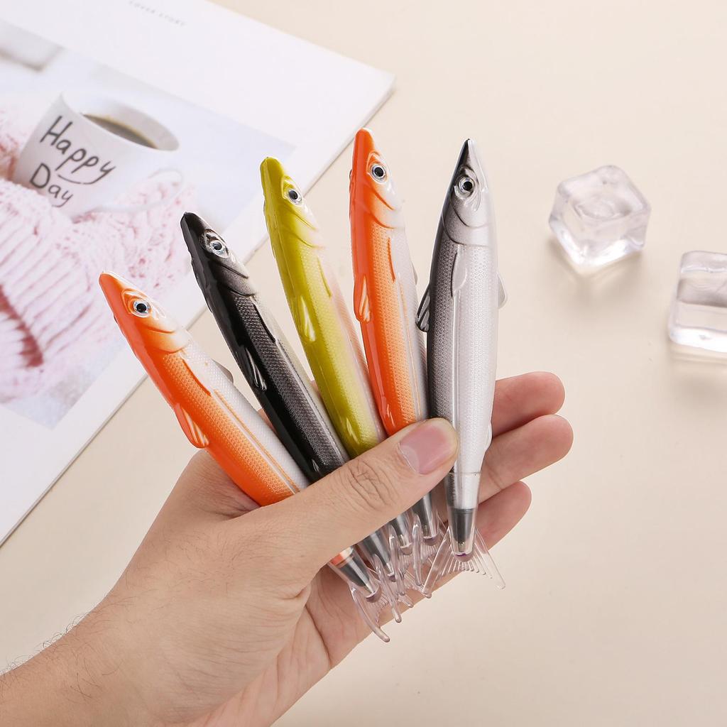 Creative Salted Fish-Shaped Ballpoint Pen - Funny Student Stationery Gift