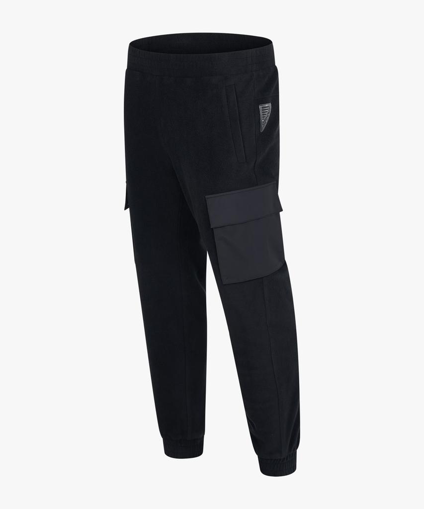 SPYDER Men'S Patrol Fleece Cargo Jogger Pants Spkwcnfp304Mblk