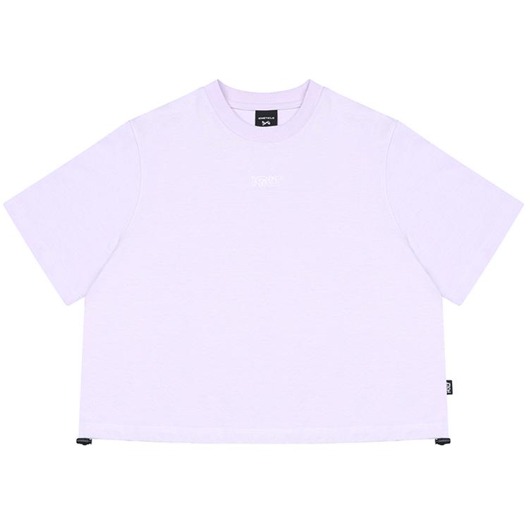 Kinetikeullo String Crop T-Shirt (Lavender)