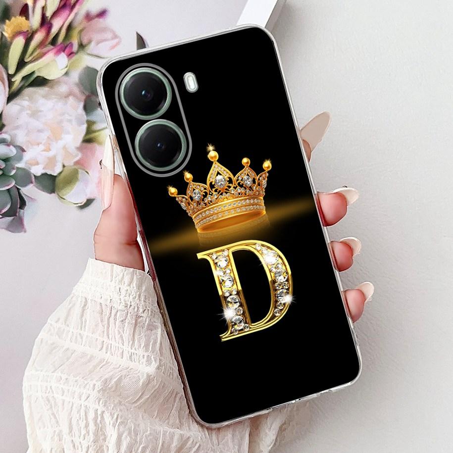 For Xiaomi Poco X7 Pro Case 2025 Cute Crown Letters Soft Transparent Silicone Phone Back Cover For Xiaomi Poco X7 X 7 X7Pro Capa