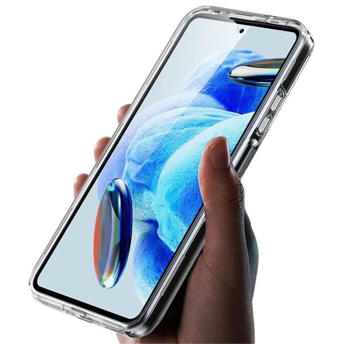 Case for Xiaomi Poco X5 5G - 360 Full Body Transparent Case Cover 2 Front and Back Parts Interlocking Phonillico®