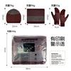 Mens Winter 3 Piece Set Knit Hat Scarf Gloves Warm Cold Weather Outdoor Daily Wear