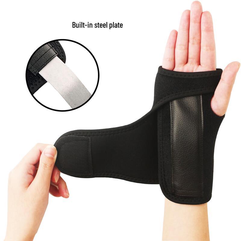 Breathable Wrist Support with Removable Steel Splint