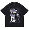 230 g/m² 100% Baumwolle Dandadan V3 Seiko Print Unisex Schweres Baumwoll-T-Shirt