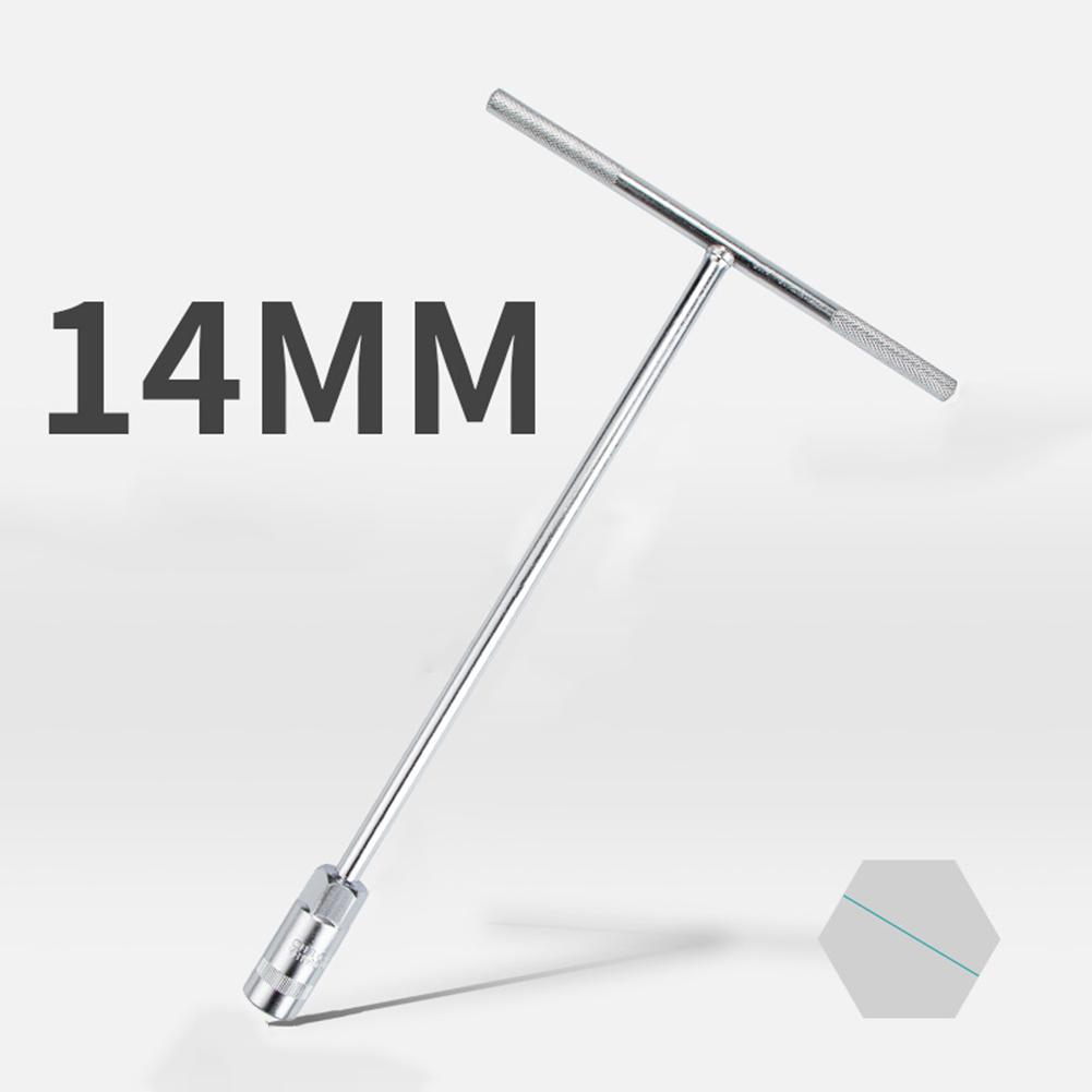 5pcs T Handle Socket Wrench Hexagon Spanner 8-14mm Socket Wrench Tool For Bike Motorcycle Manual T-shaped Socket Spanner