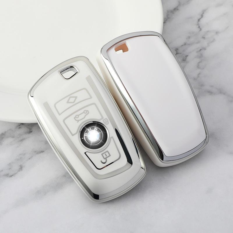 Neue Mode TPU Auto Smart Schlüssel Etui Hülle Für BMW 1 3 5 7 Serie X1 X3 X4 X5 F10 F15 F16 F20 F30 F18 F25 M3 M4 Geschützter Schlüsselanhänger Fob