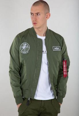 Alpha Industries MA-1 TT Glow In The Dark (116102) Winter Jacket Sage Green (116102-01)