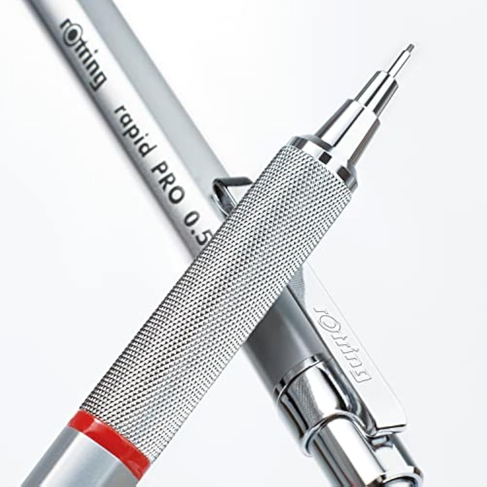 Rotring (Rotring) Mechanical Pencil Rapid Pro 0.5mm Silver 1904-255 [Genuine Japanese]