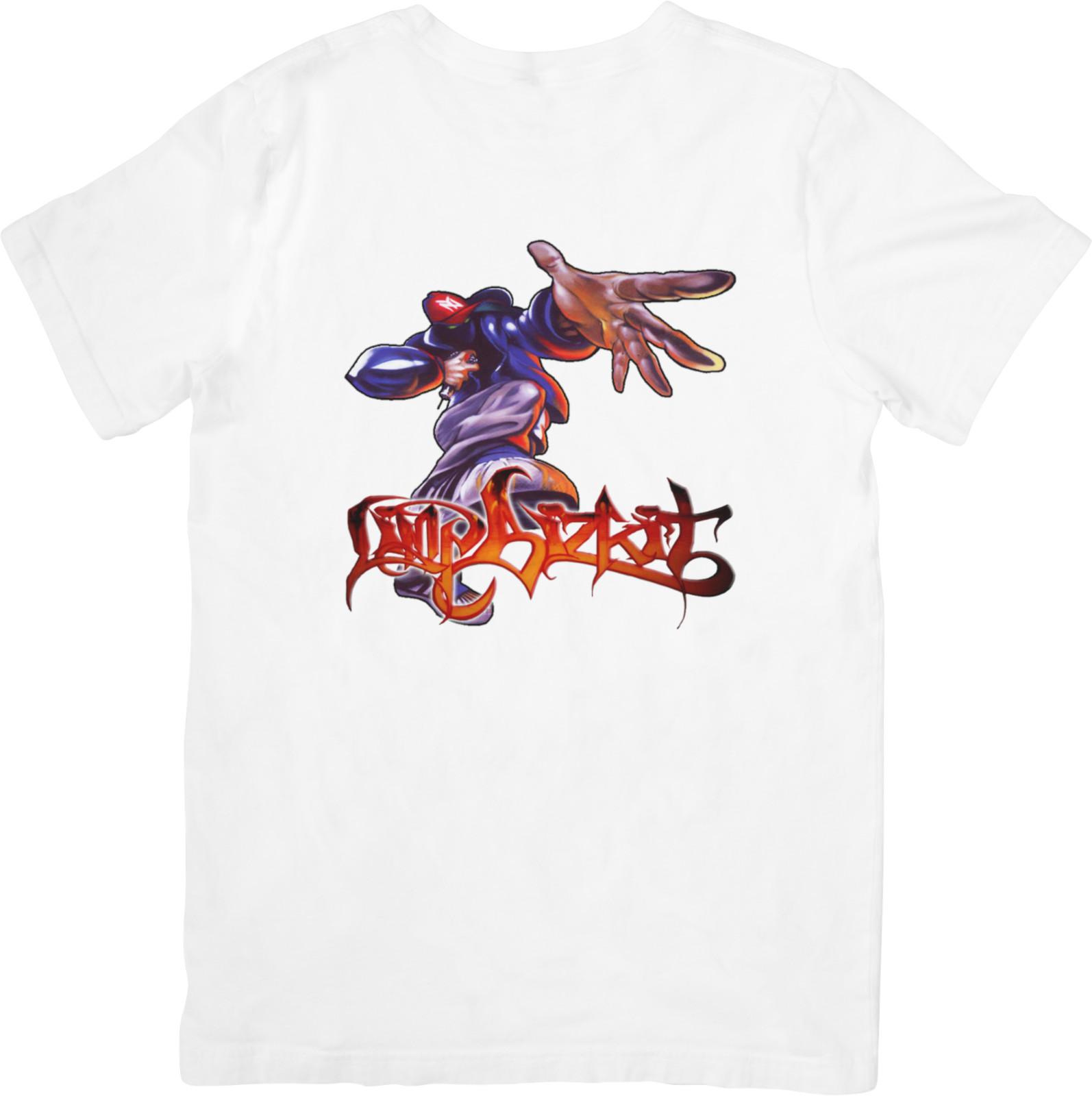 

Limp Bizkit Music Fit for Men Women Quality Cotton T-Shirt White. S
