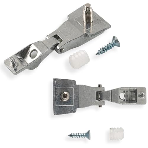 

YESprime Door Handle Hinge Replacement for Fiat Alfa Romeo 500 51964555 51939041 Interior Repair Kit Parts 2 Pack 65×25mm срібний